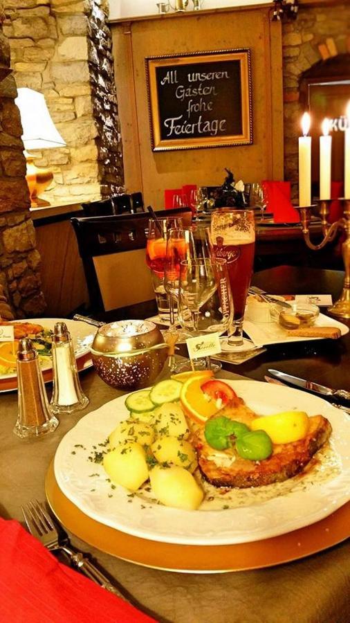 Pension Gasthaus Zur Forelle Seeburg  ภายนอก รูปภาพ